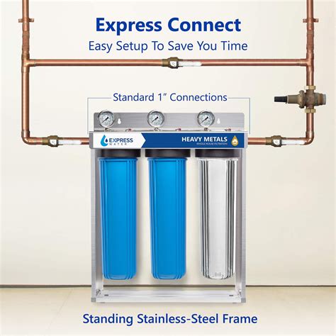 express water heavy metal whole house|express water whole house filter.